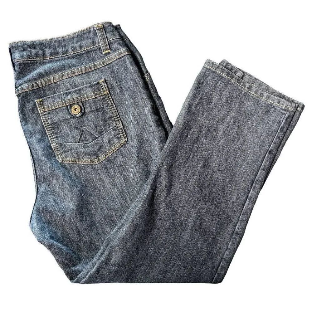 One One Straight Leg Blue Jeans Women's Size 12